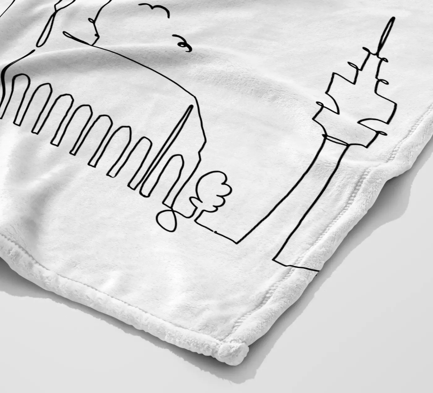 München Fleecedecke von Sabrina Ziegenhorn