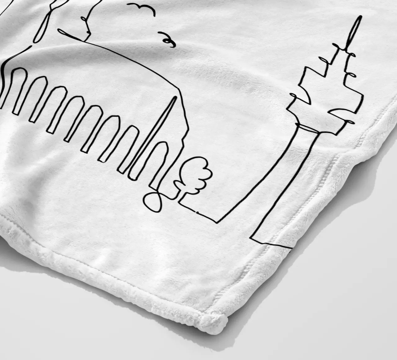 München Fleecedecke von Sabrina Ziegenhorn