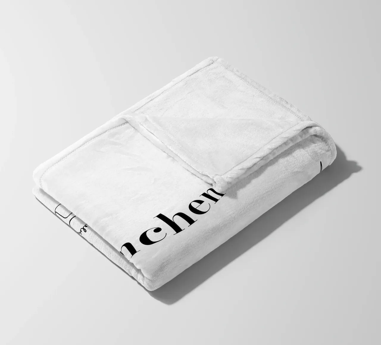 München Fleecedecke von Sabrina Ziegenhorn