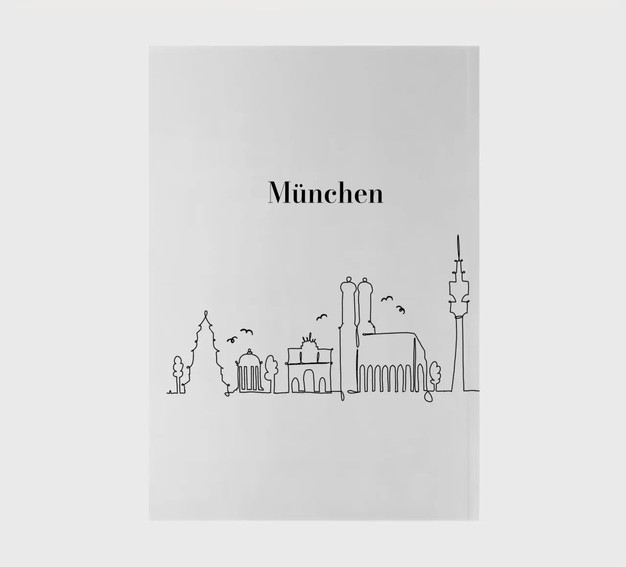 Munich notebook by Sabrina Ziegenhorn