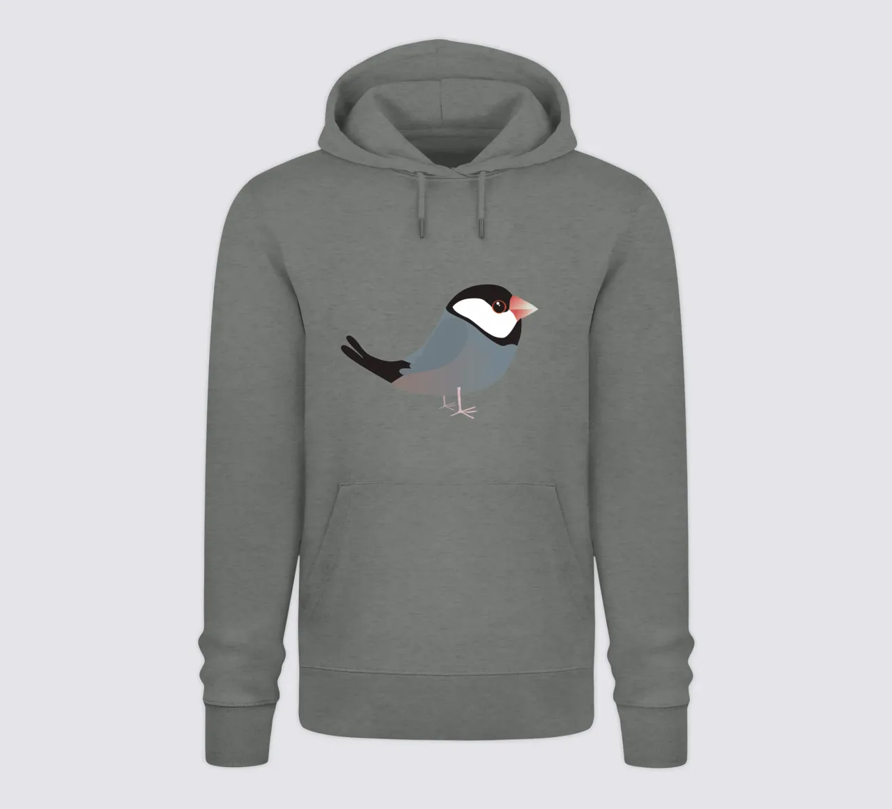 Cute java sparrow hoodie by BwiseLizzy