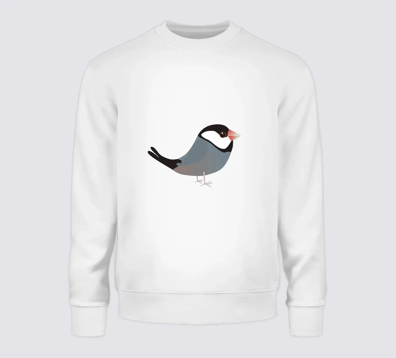 Cute java sparrow sweatshirt by BwiseLizzy