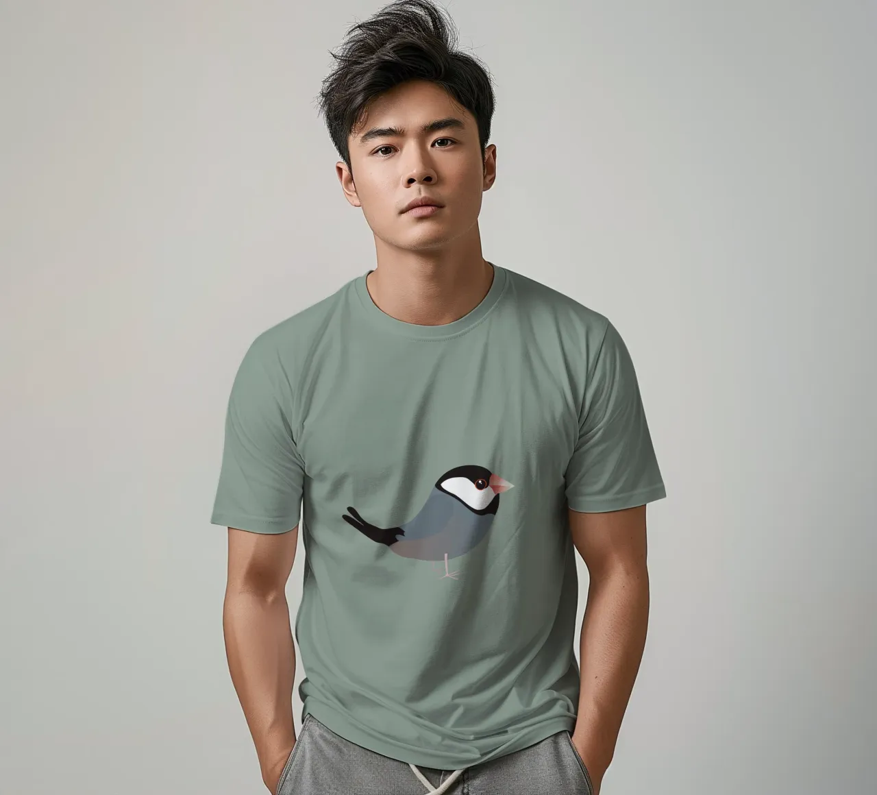 Carino il passero di Giava t-shirt da BwiseLizzy