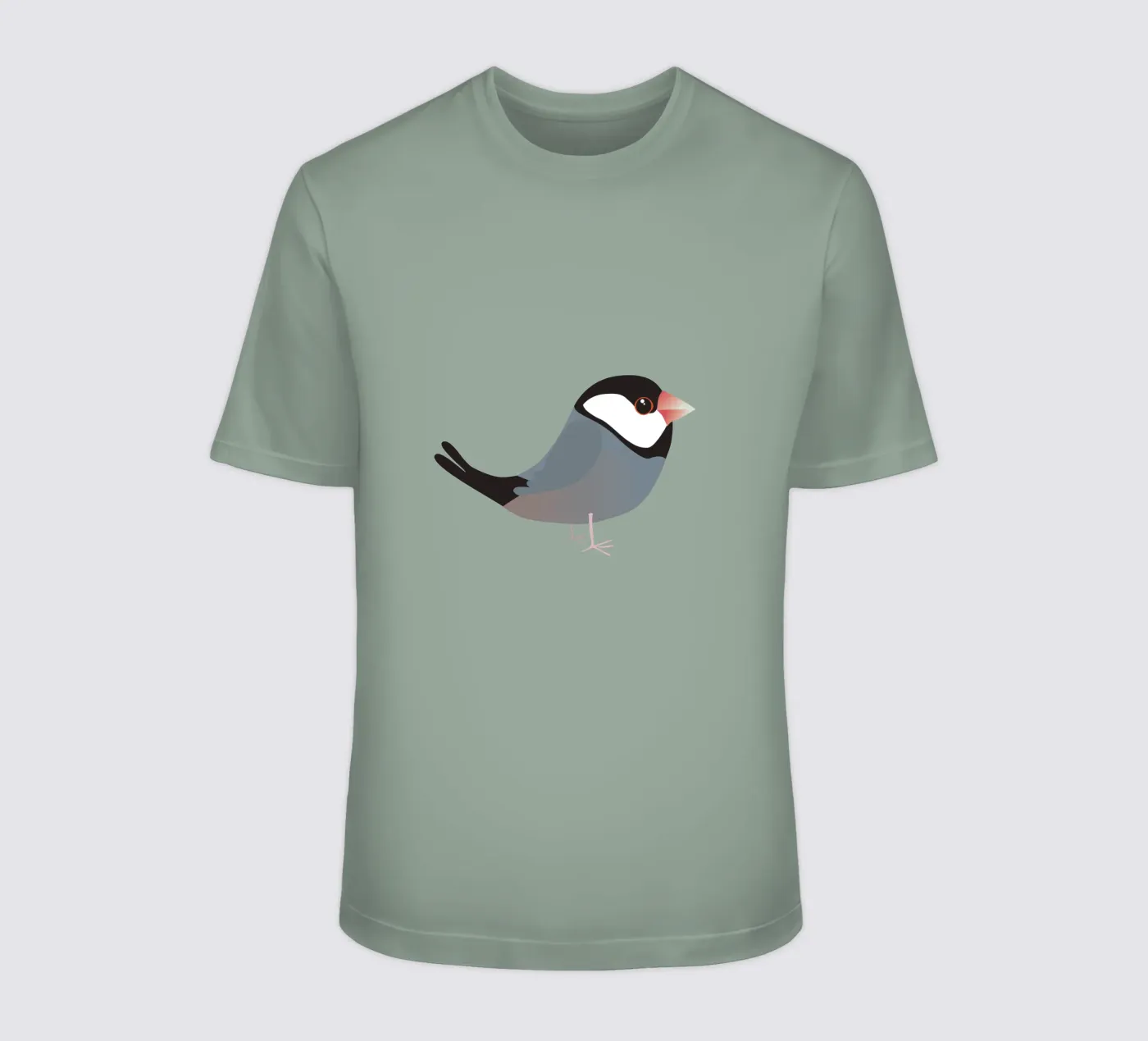 Cute java sparrow t-shirt de BwiseLizzy