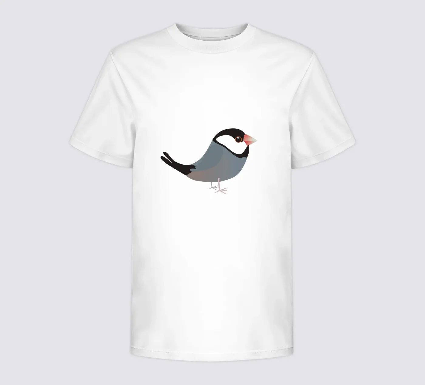Cute java sparrow t-shirt bambini da BwiseLizzy