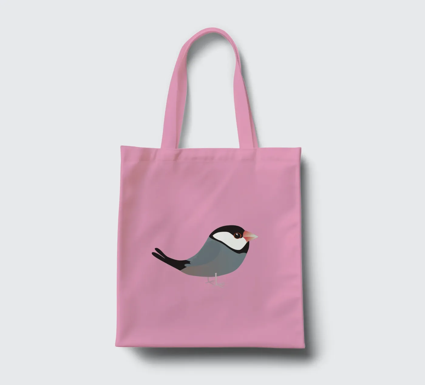Cute java sparrow borsa in juta da BwiseLizzy