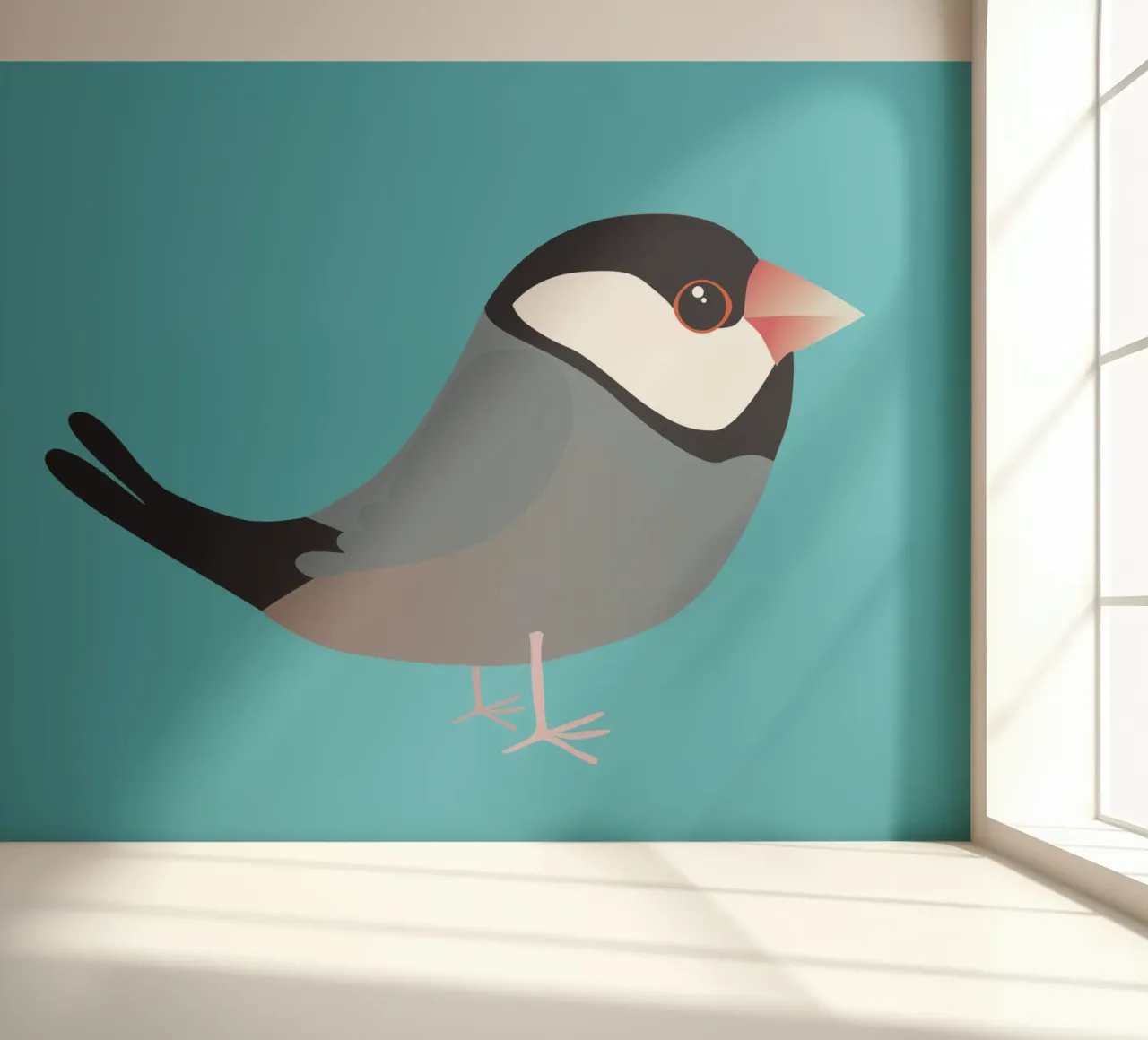 Schattige java mus fotobehang van BwiseLizzy