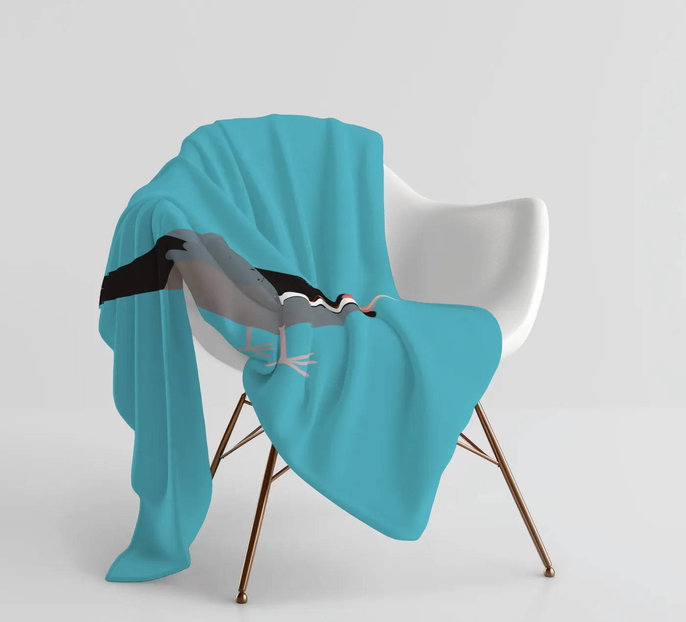 Cute java sparrow fleecedeken van BwiseLizzy