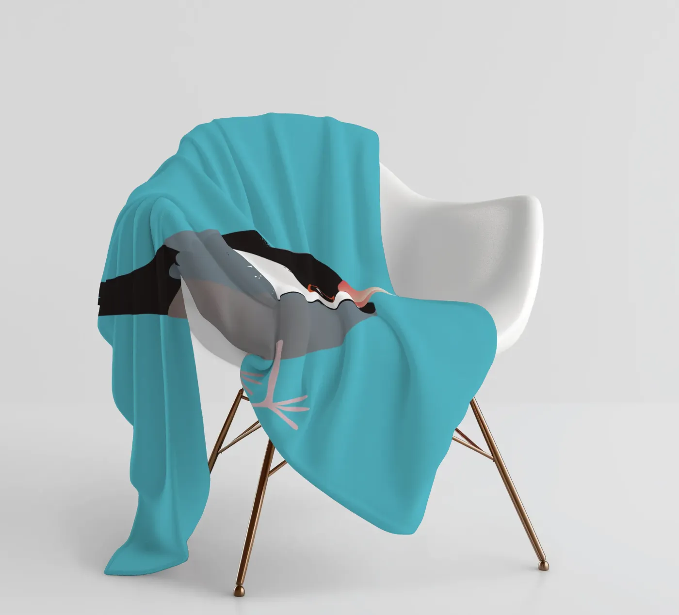 Cute java sparrow fleecedeken van BwiseLizzy