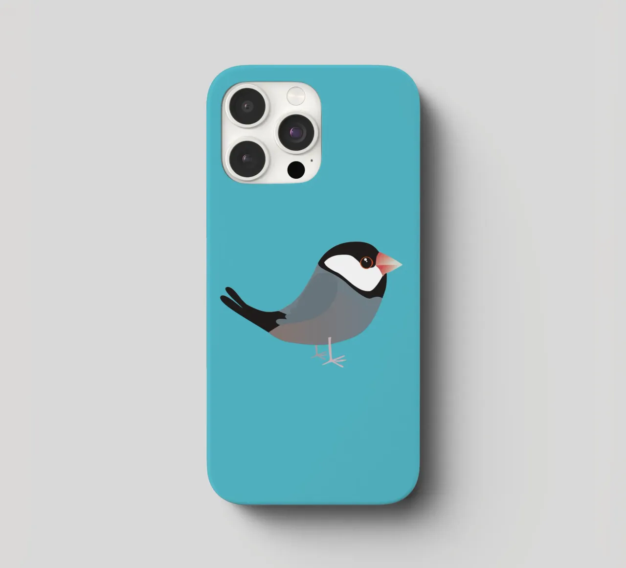 Cute java sparrow iphone case by BwiseLizzy