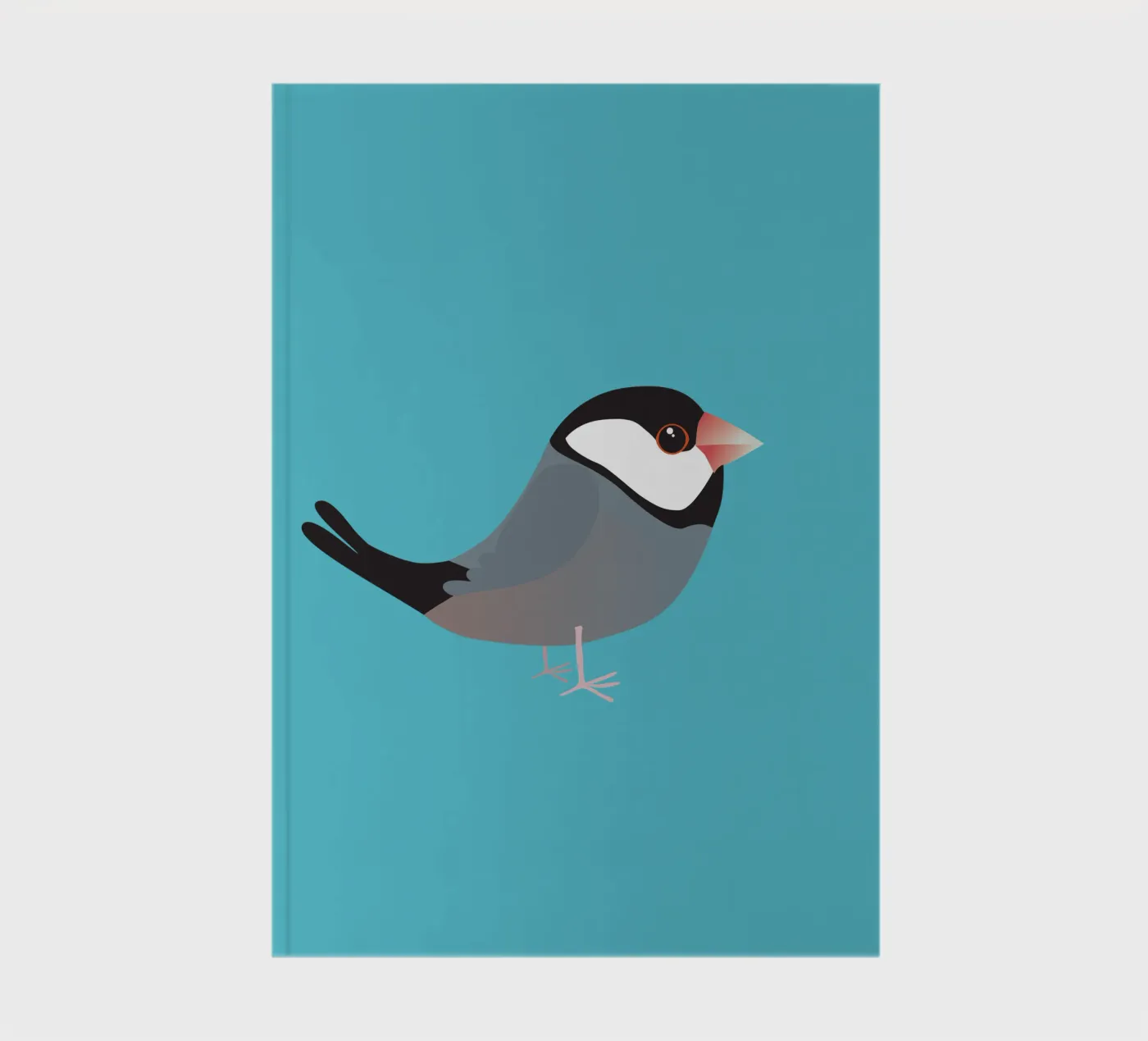 Cute java sparrow carnet de notes de BwiseLizzy