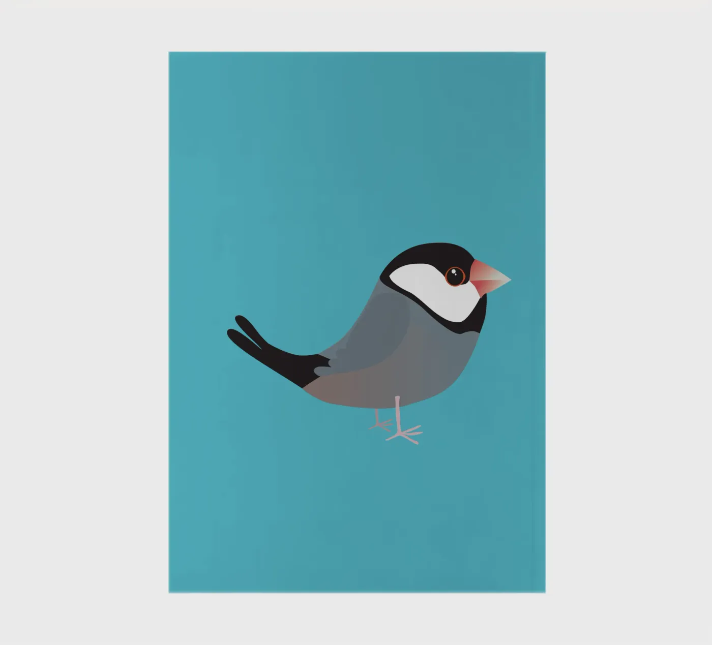 Cute java sparrow carnet de notes de BwiseLizzy