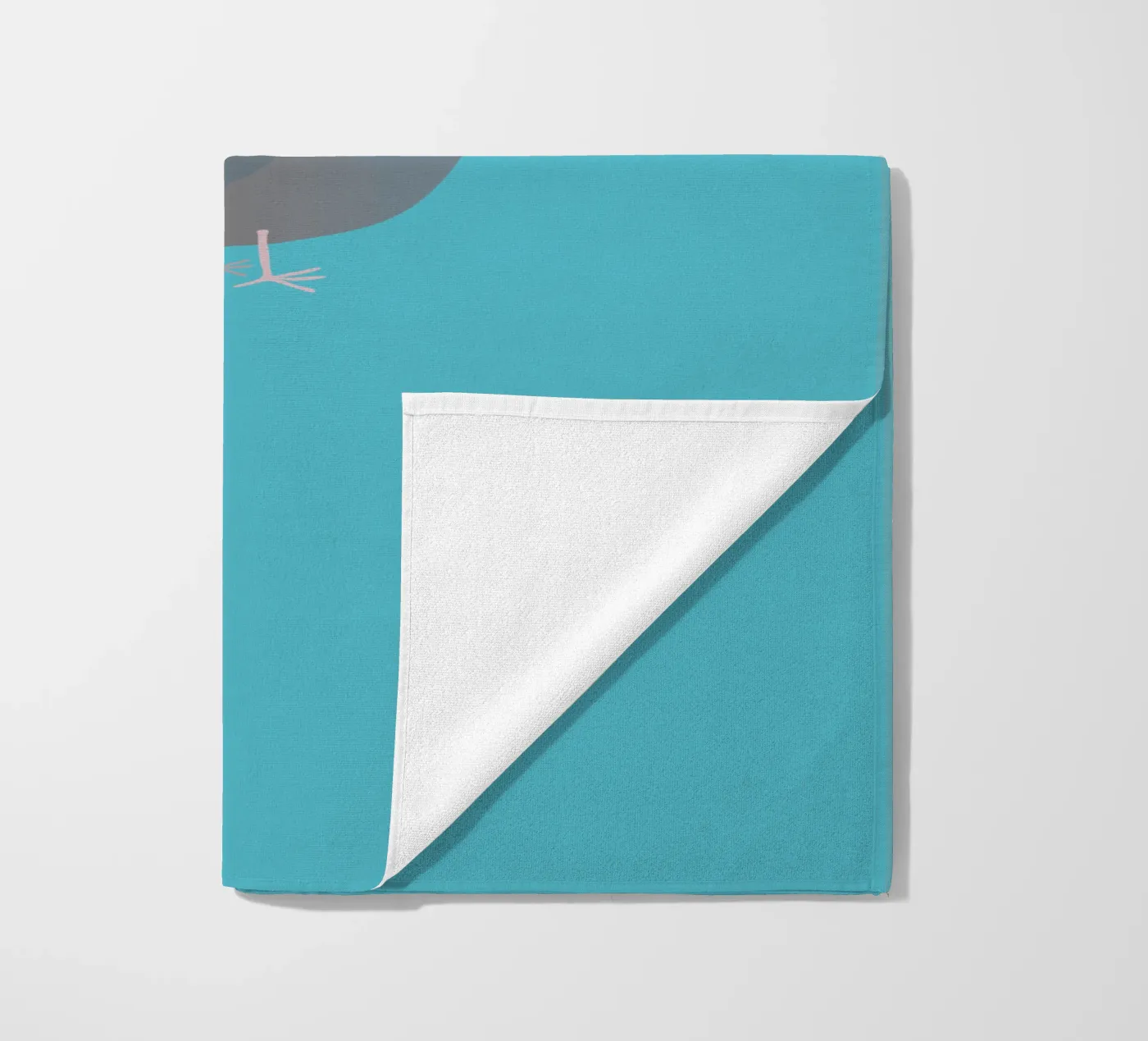 Cute java sparrow serviette de plage de BwiseLizzy