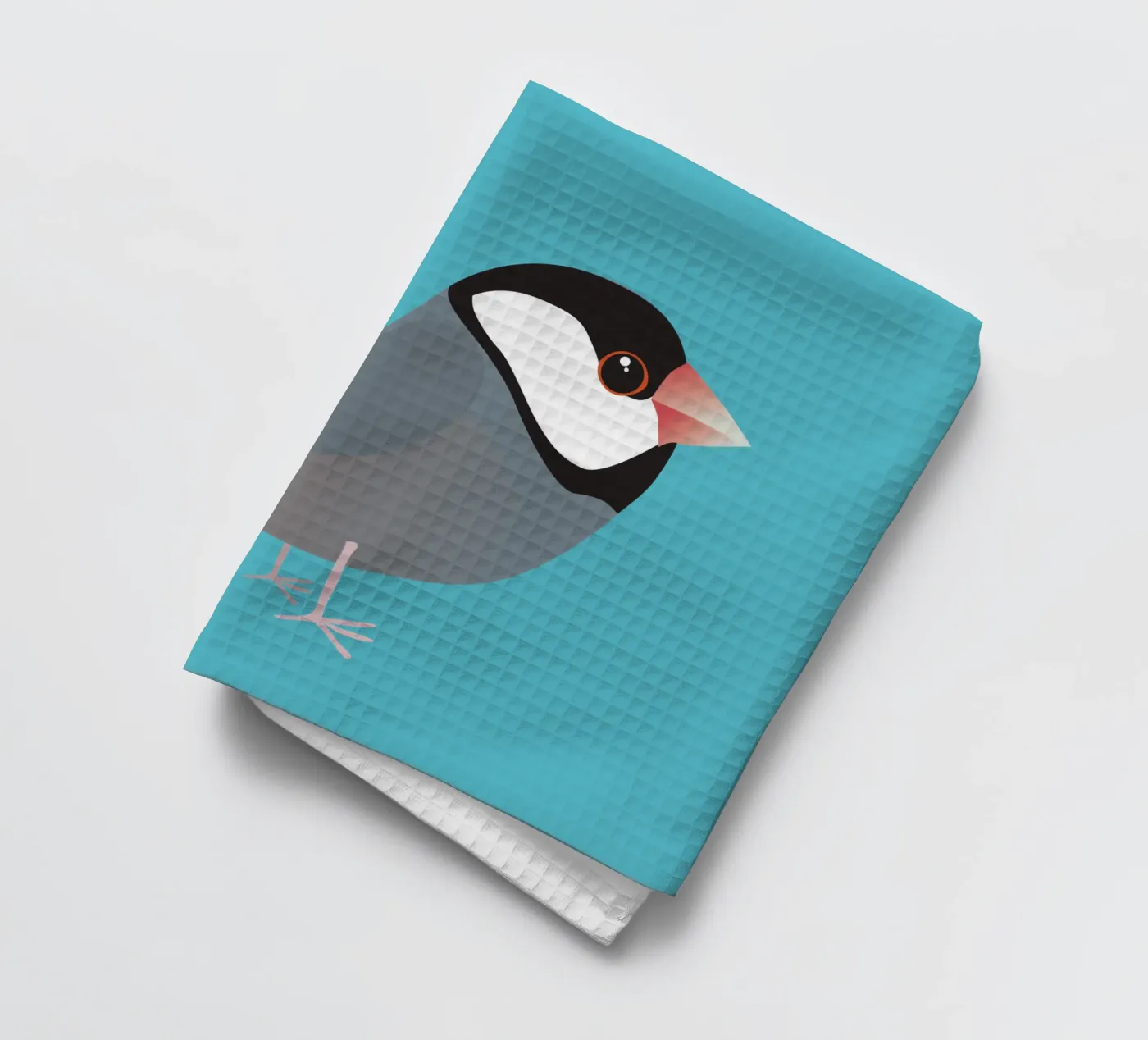 Cute java sparrow torchon de BwiseLizzy