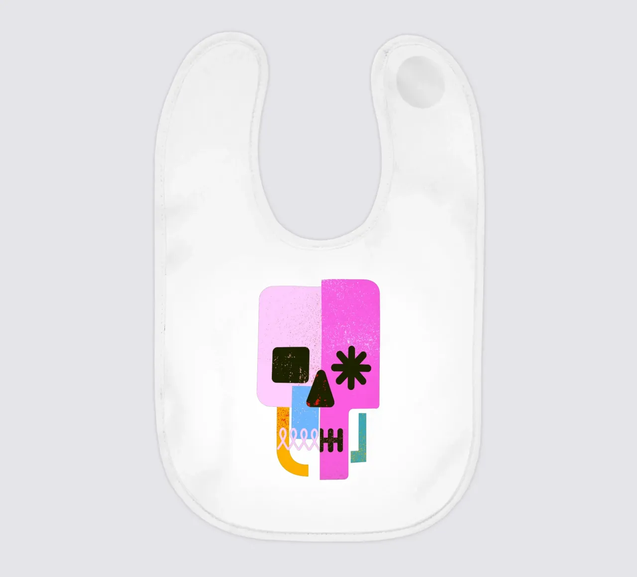 Encrypted Skull bavaglino da Ali Gulec