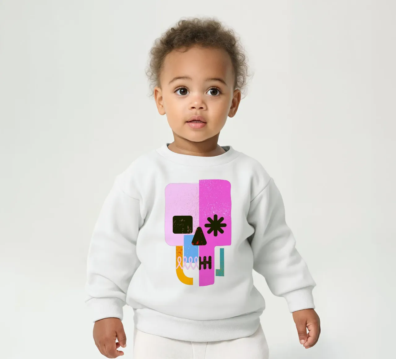 Encrypted Skull felpa neonato da Ali Gulec