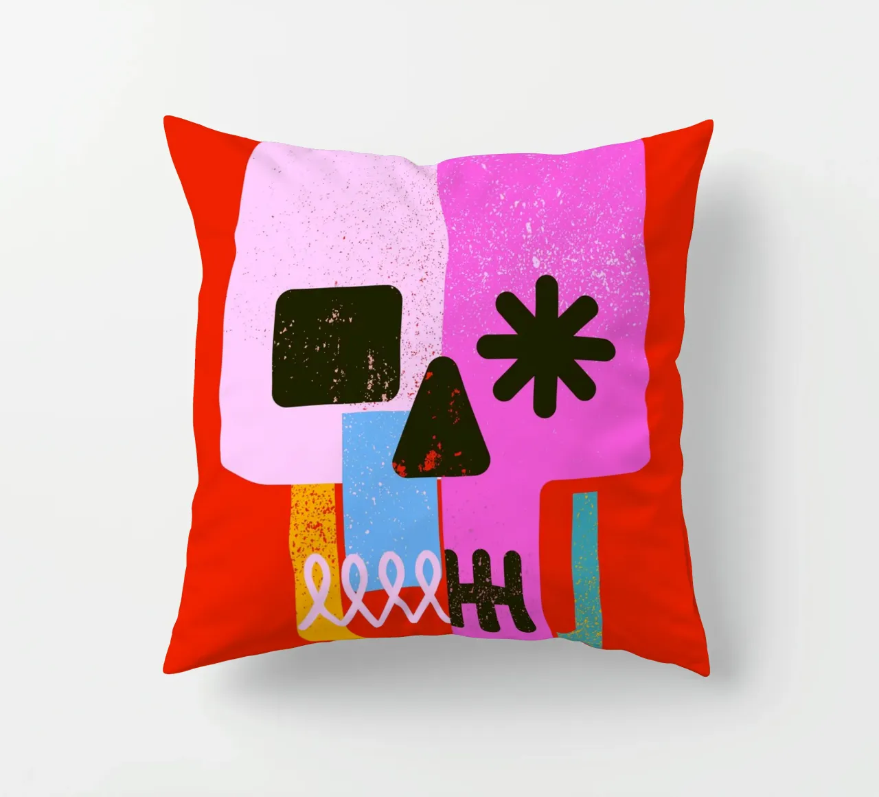 Encrypted Skull cuscino da Ali Gulec