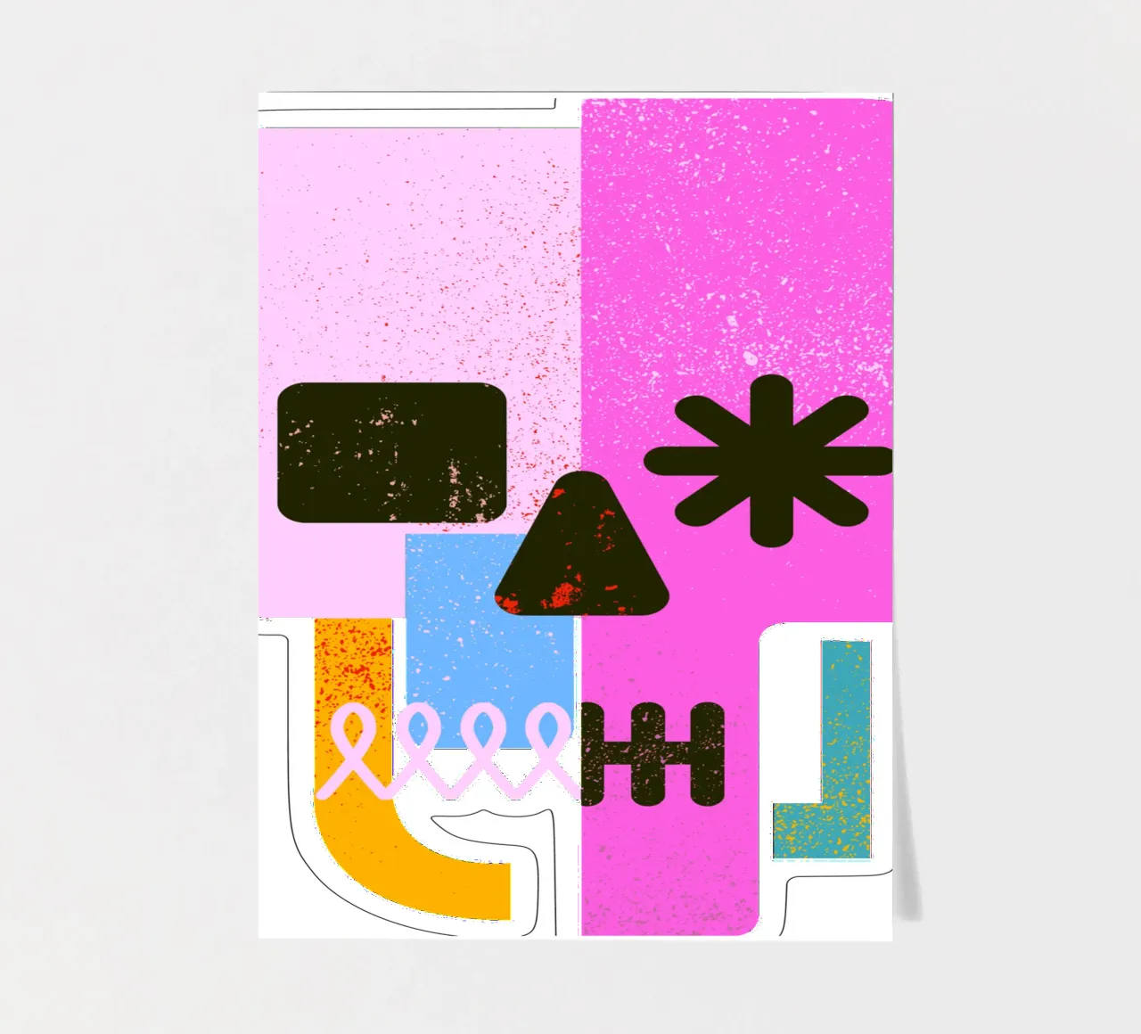 Encrypted Skull sticker sheet by Ali Gulec