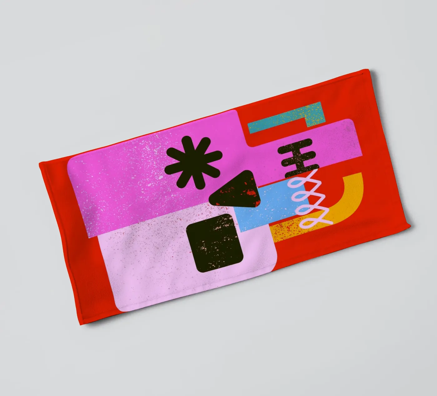 Encrypted Skull badhanddoek van Ali Gulec