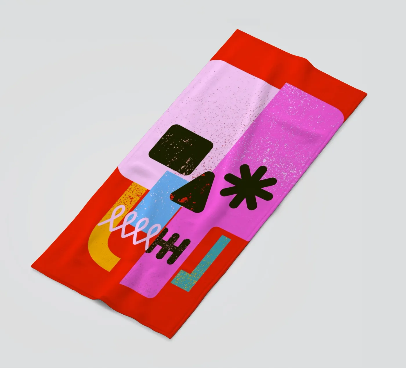 Encrypted Skull serviette de plage de Ali Gulec