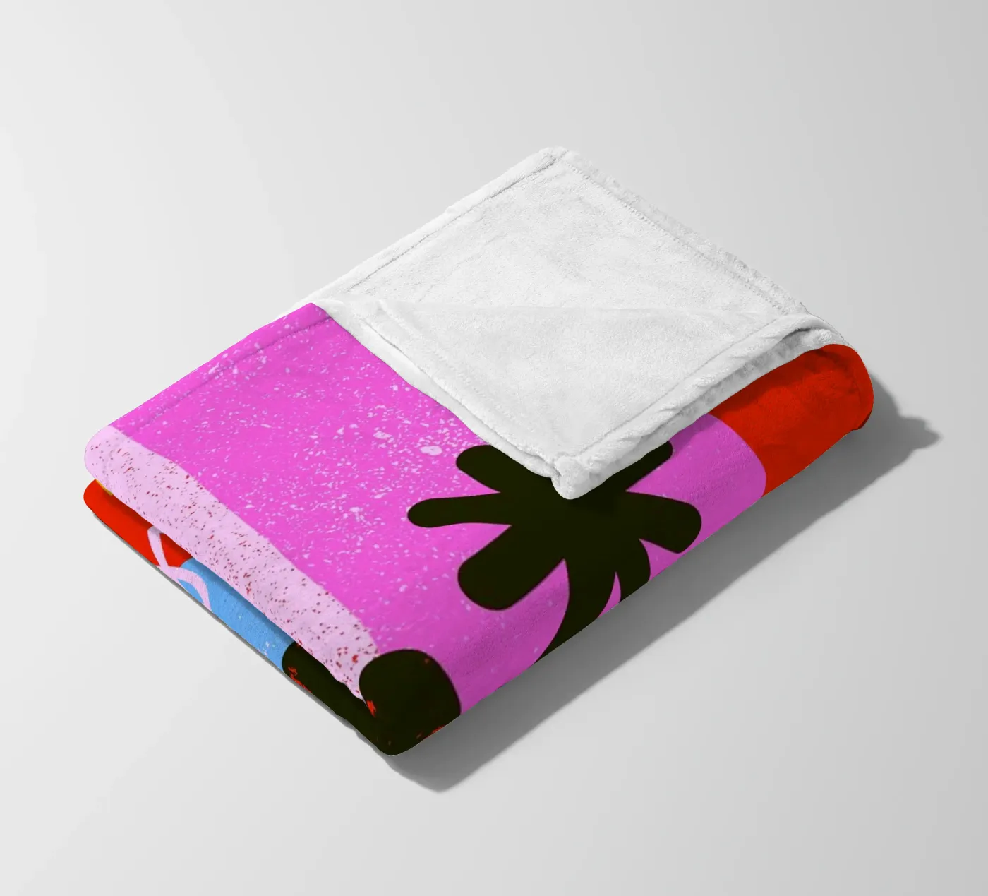 Encrypted Skull fleece blanket by Ali Gulec