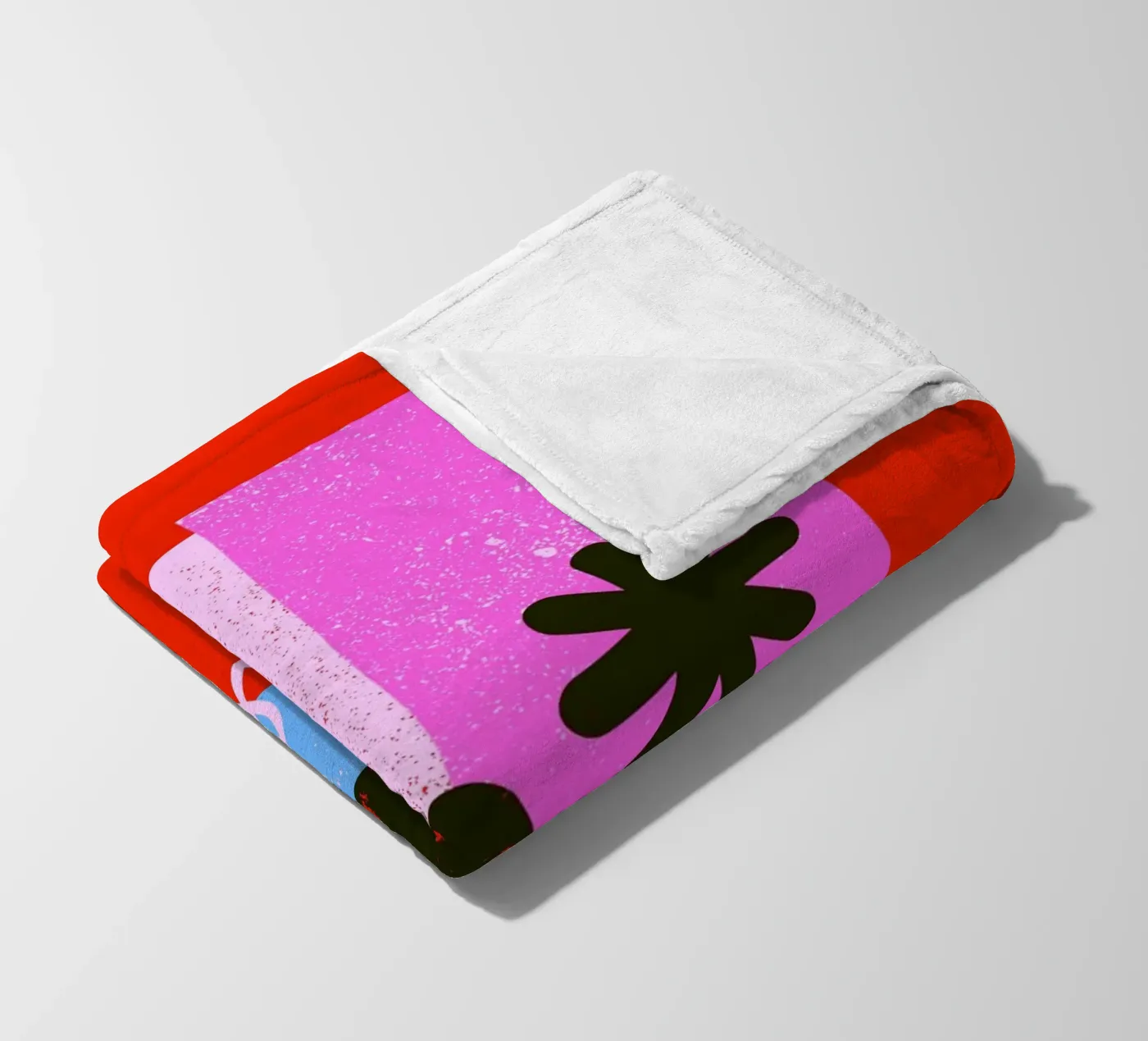 Encrypted Skull fleece blanket by Ali Gulec