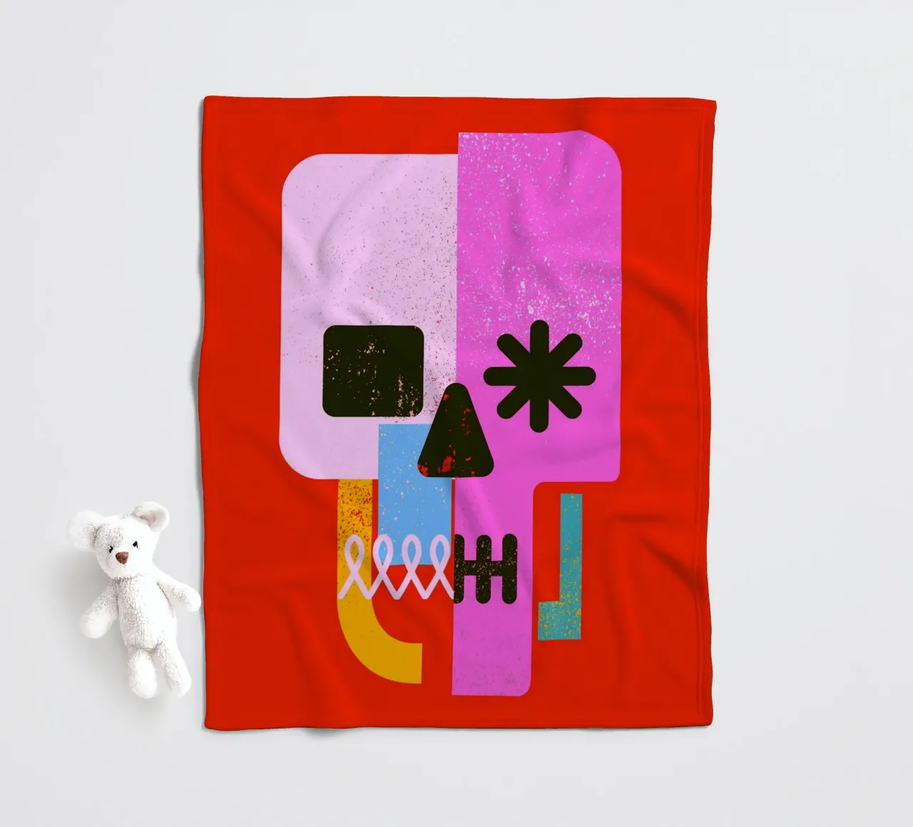 Encrypted Skull coperta in pile da Ali Gulec