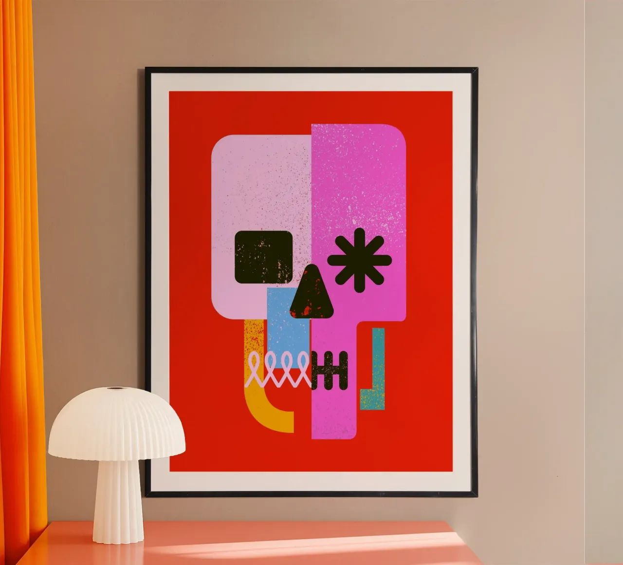 Encrypted Skull poster de Ali Gulec