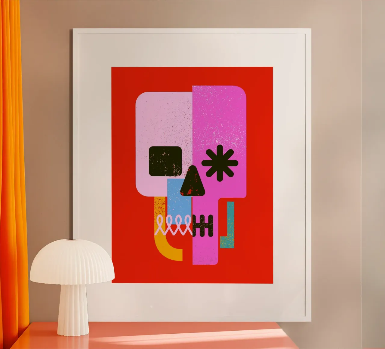 Encrypted Skull poster de Ali Gulec