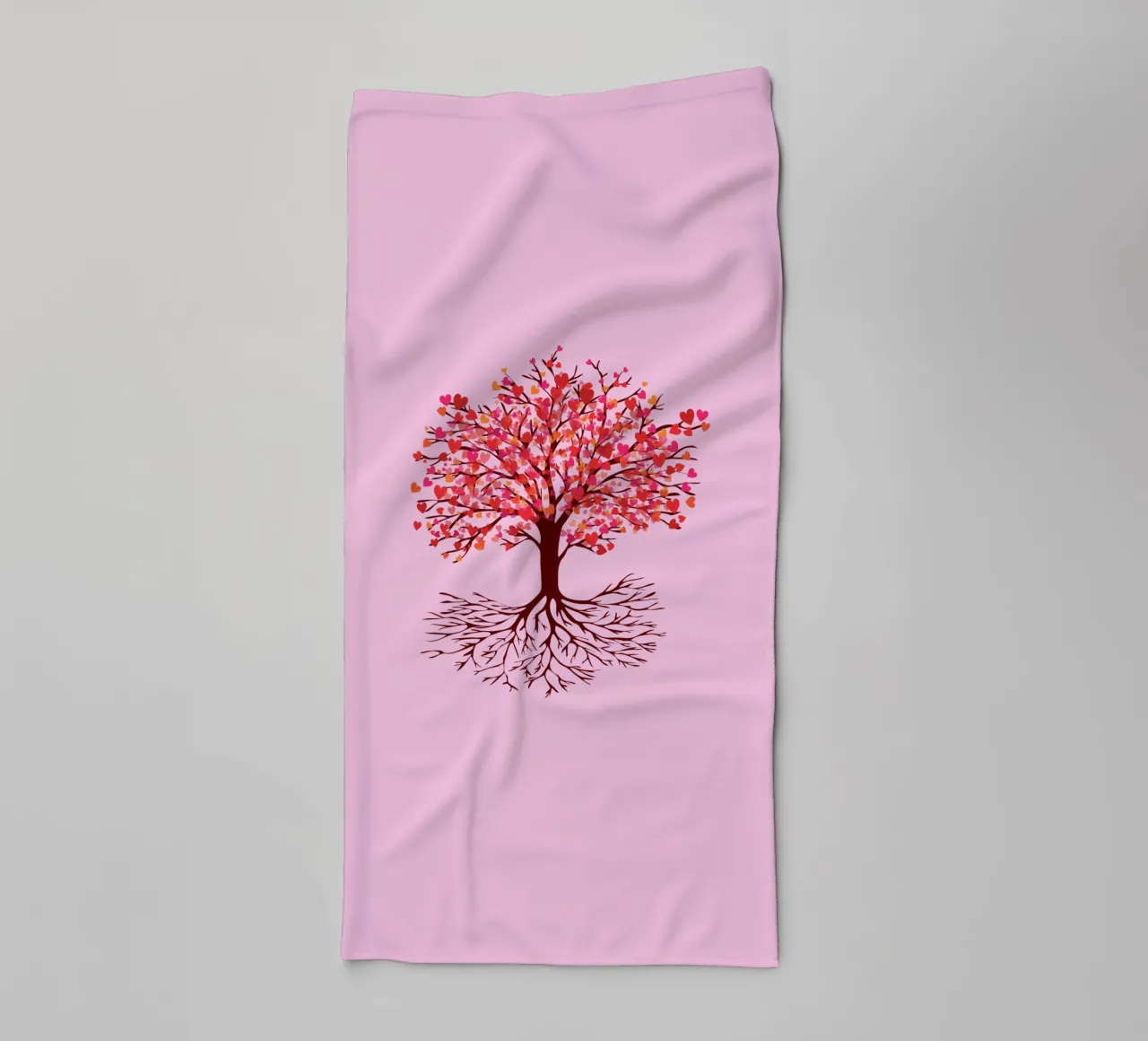 Albero dell'amore asciugamano da bagno da BwiseLizzy
