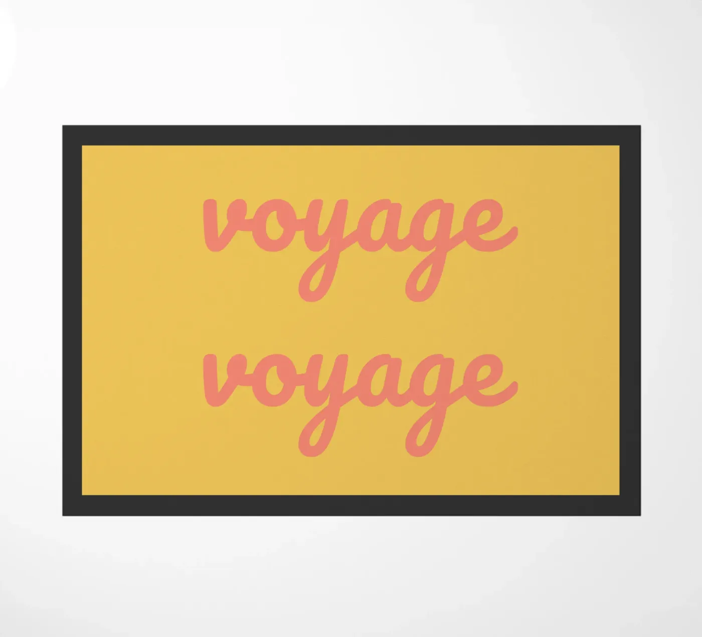 travel deurmat van Sabrina Ziegenhorn