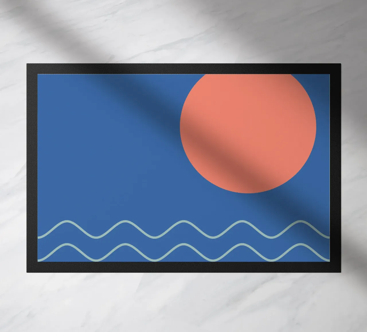 Sunrise doormat by Sabrina Ziegenhorn