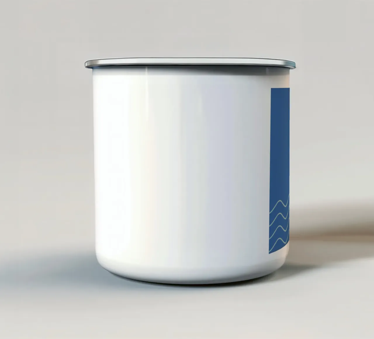 Alba tazza in smalto da Sabrina Ziegenhorn
