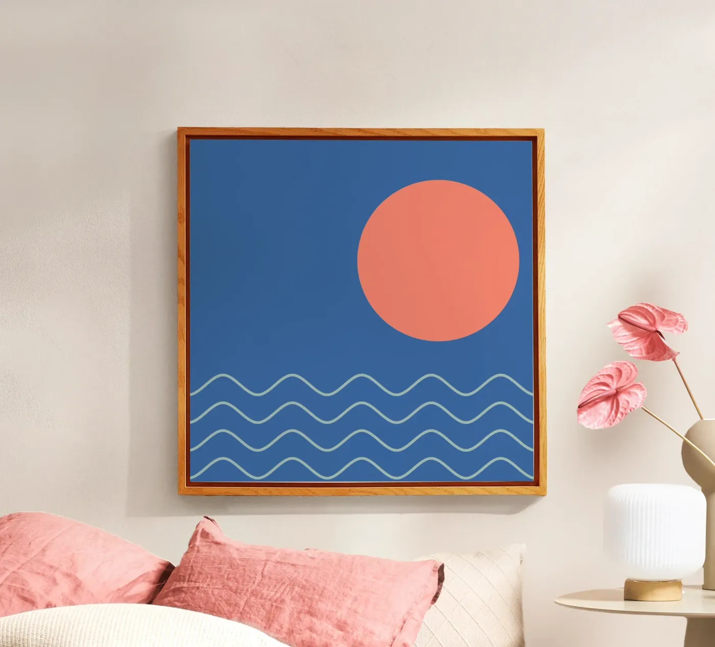 Lever de soleil plexiglas de Sabrina Ziegenhorn
