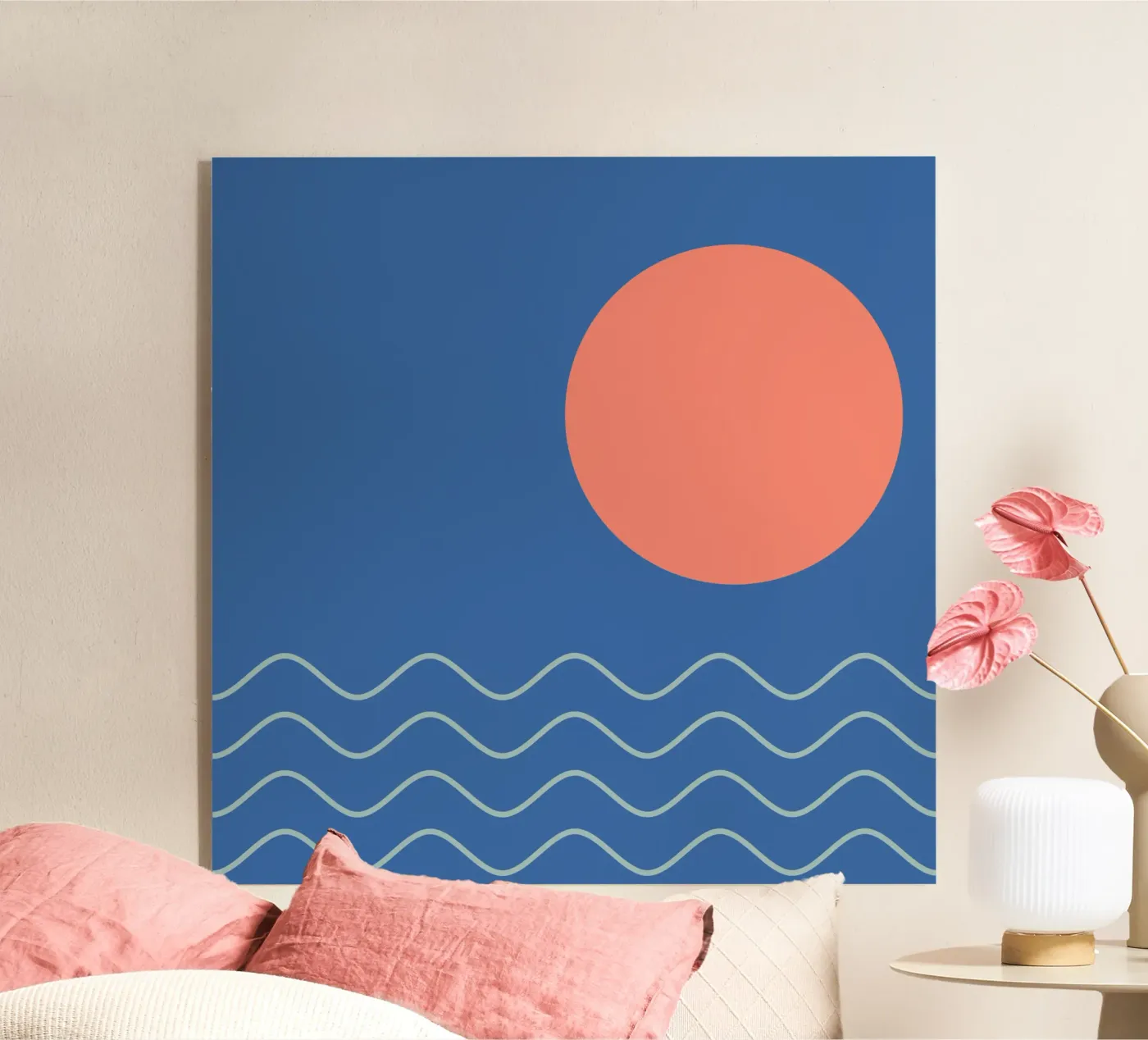 Lever de soleil plexiglas de Sabrina Ziegenhorn
