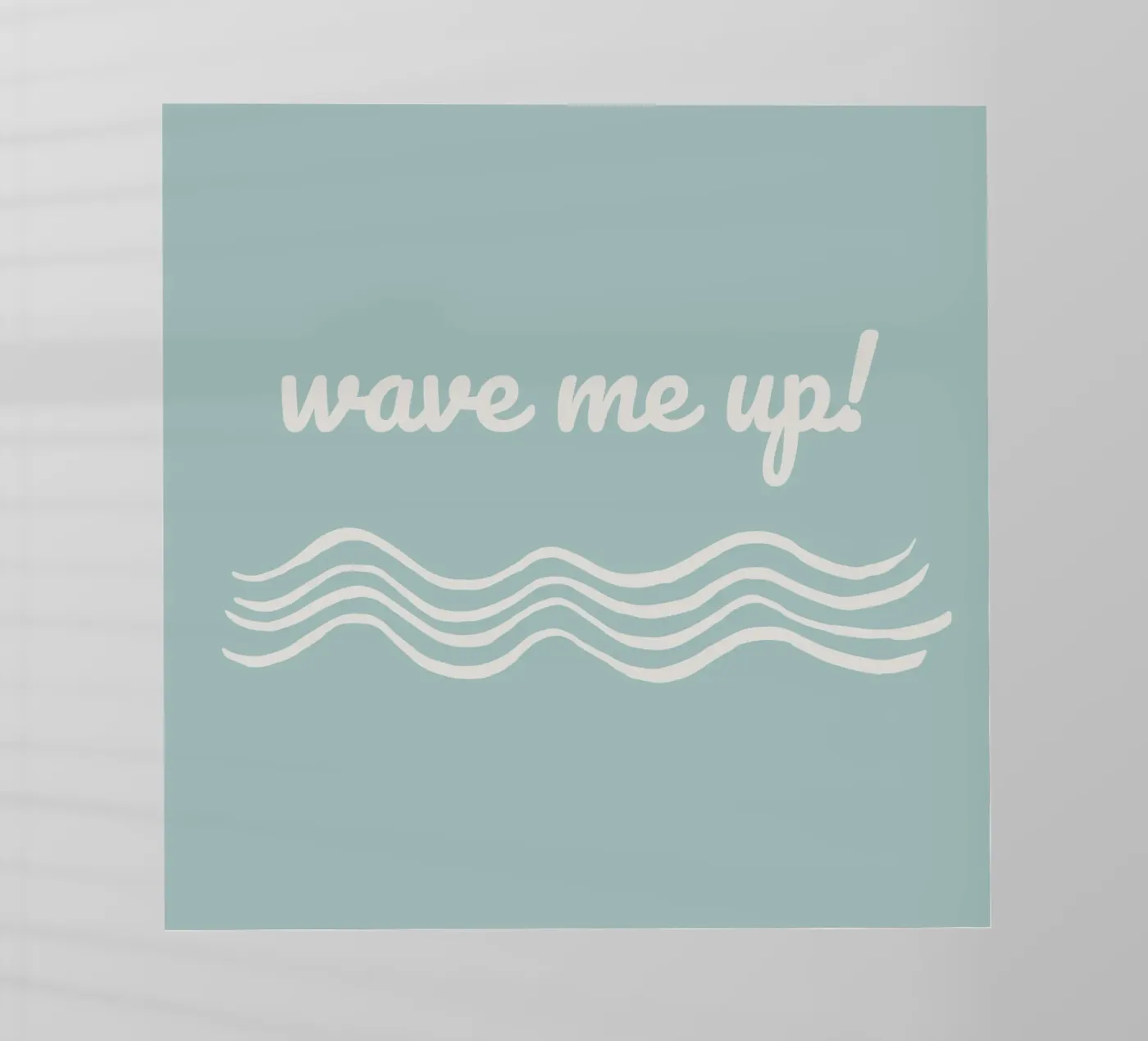 Waves Backlit Folie von Sabrina Ziegenhorn