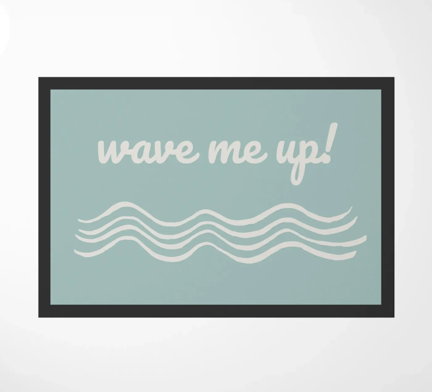 Waves deurmat van Sabrina Ziegenhorn