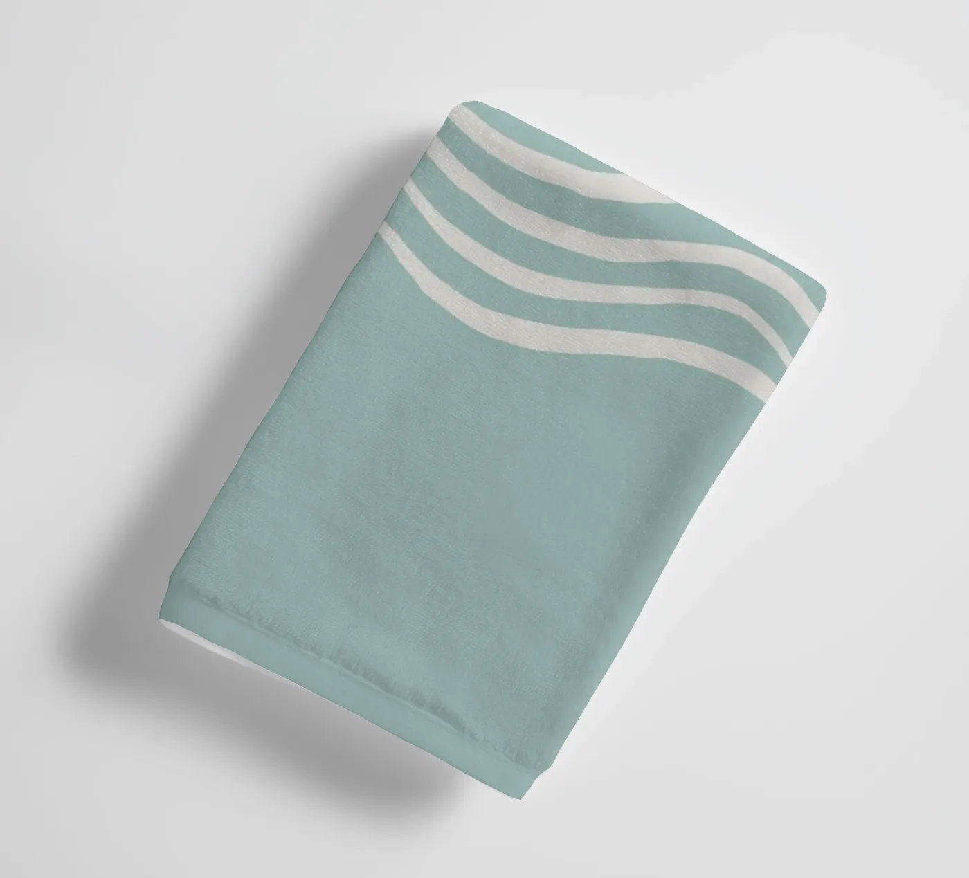Waves towel by Sabrina Ziegenhorn