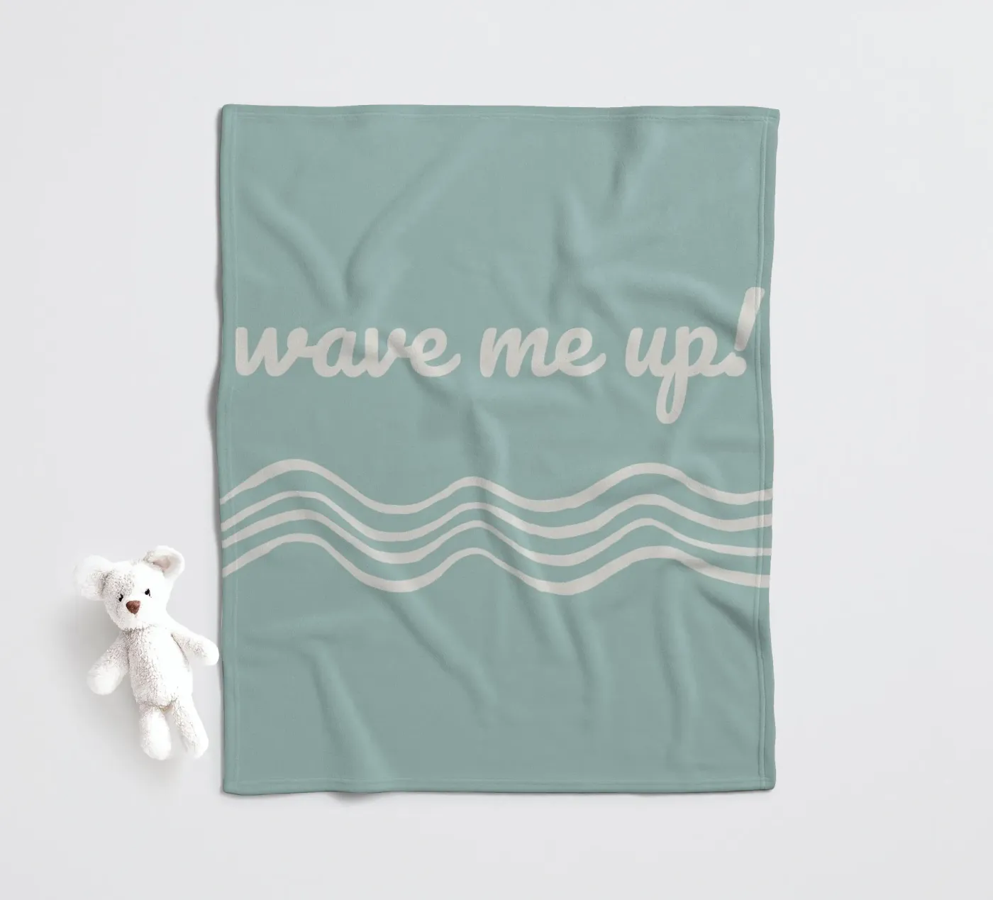 Waves fleecedeken van Sabrina Ziegenhorn