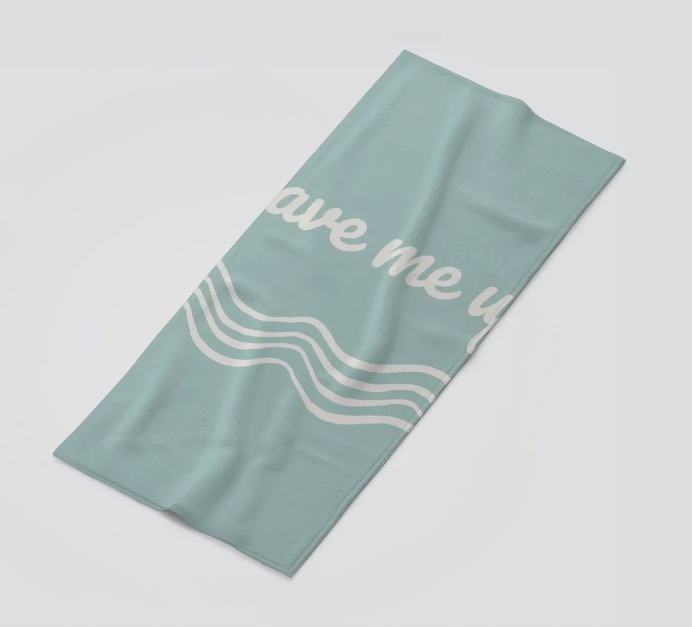 Waves serviette de plage de Sabrina Ziegenhorn