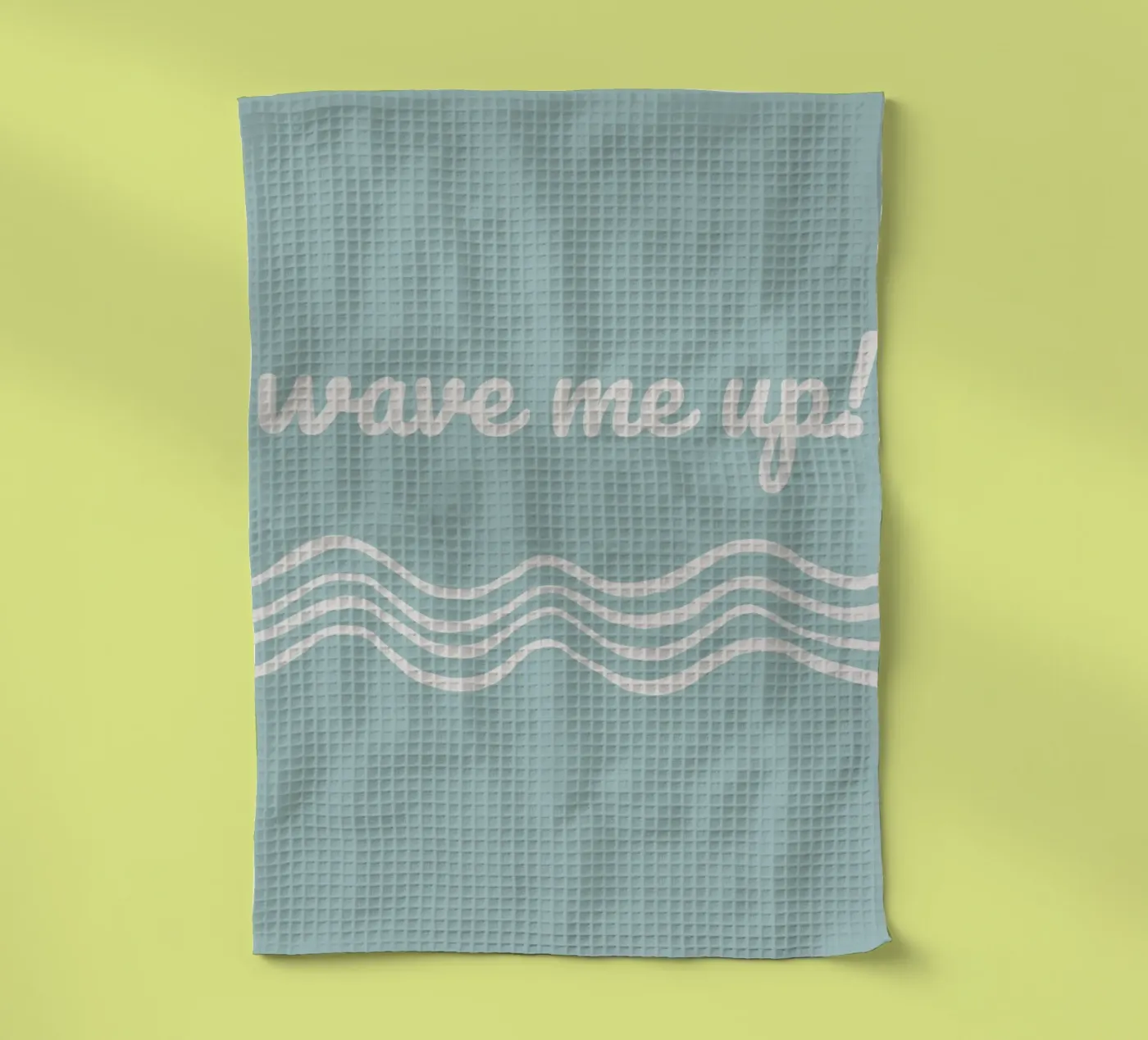 Waves theedoek van Sabrina Ziegenhorn