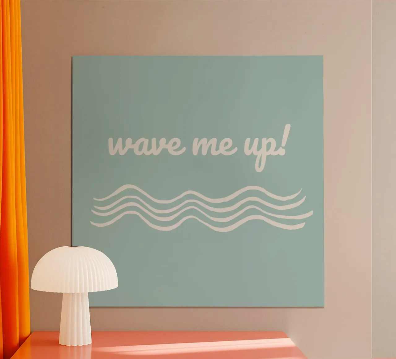 Waves poster by Sabrina Ziegenhorn