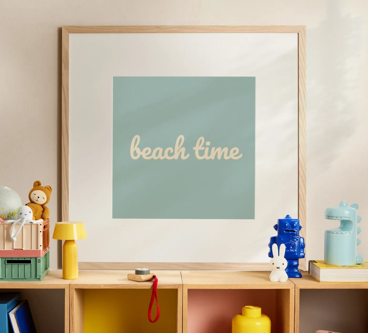 Strandzeit Poster von Sabrina Ziegenhorn
