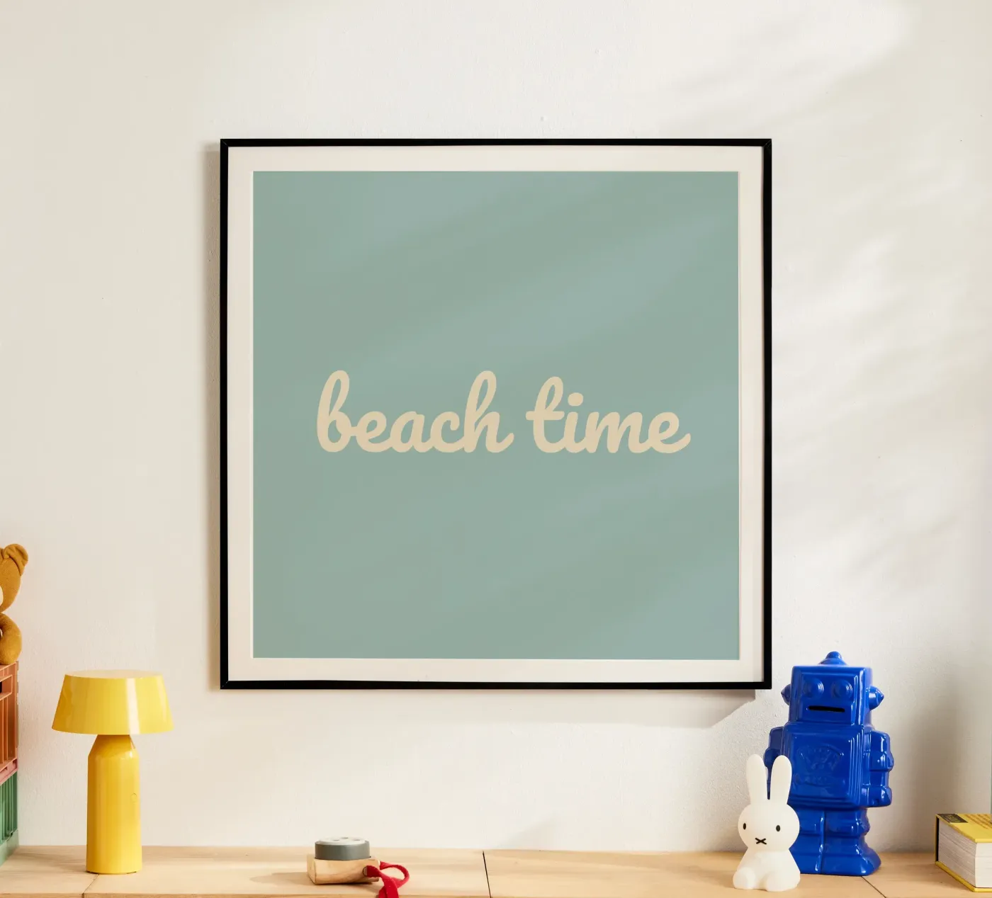 Strandzeit Poster von Sabrina Ziegenhorn