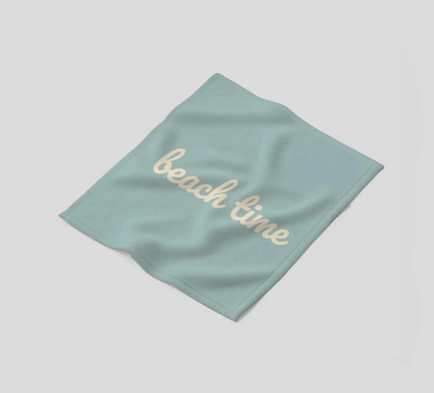 Strandzeit Fleecedecke von Sabrina Ziegenhorn