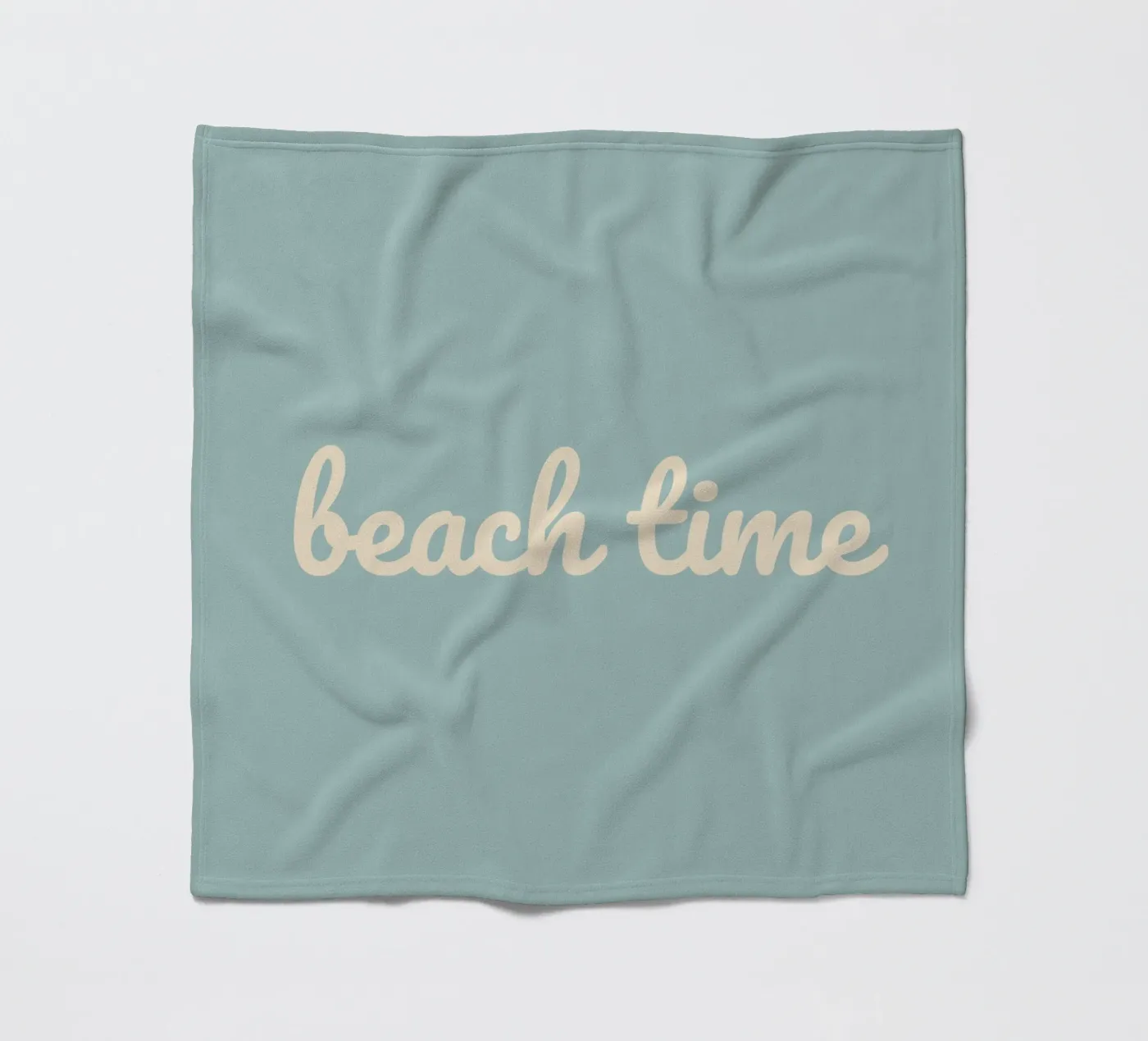 Strandzeit Fleecedecke von Sabrina Ziegenhorn