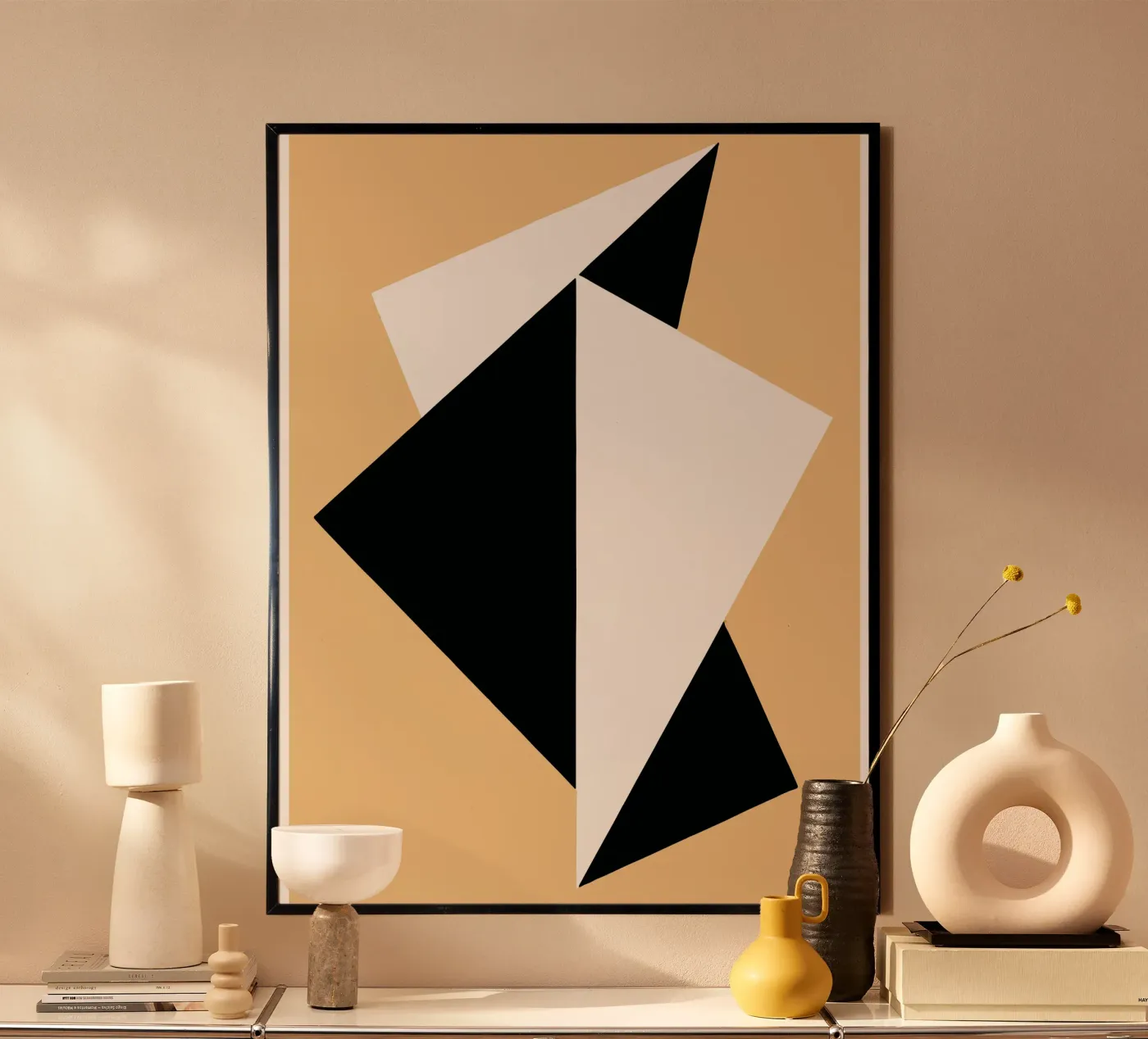 Dynamic Monolithic Geometry poster by Janet