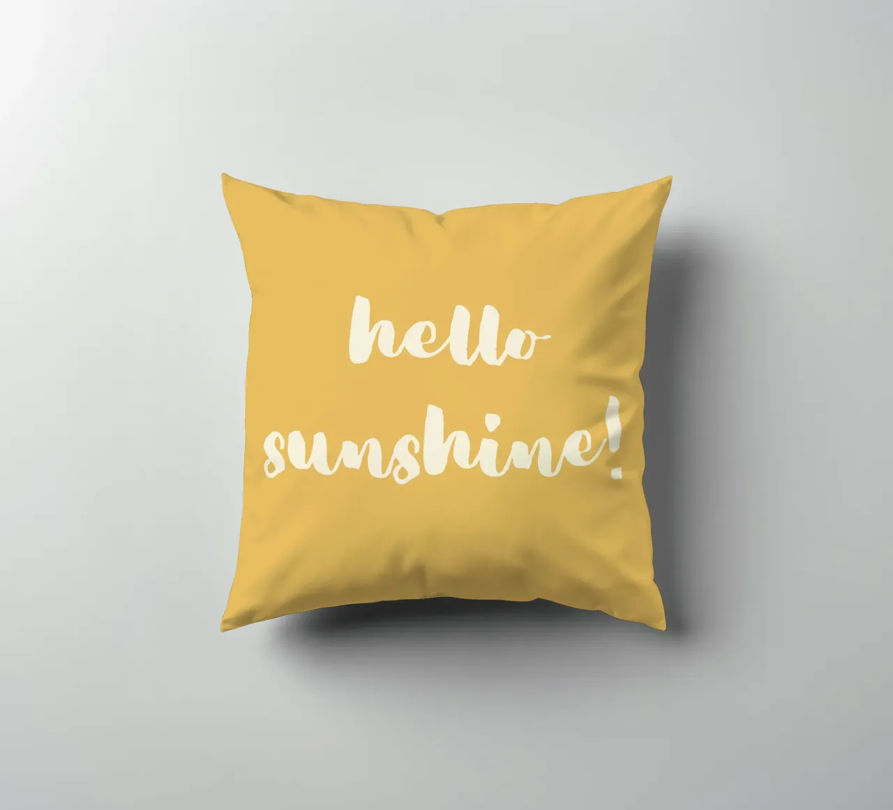 hello sunshine cuscino da Sabrina Ziegenhorn
