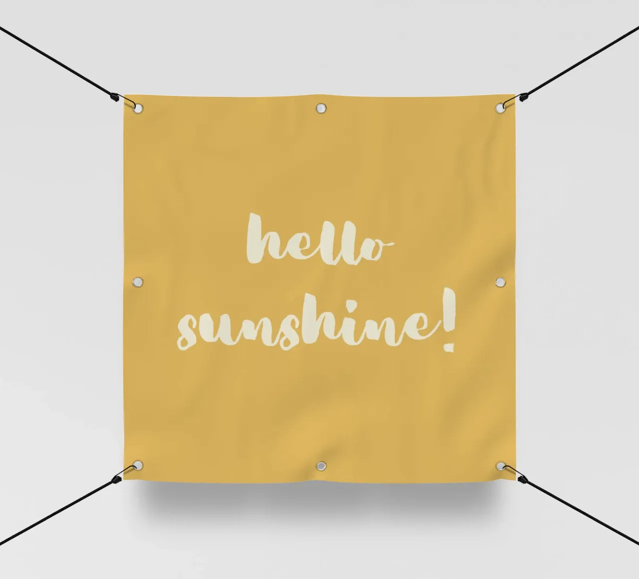 hello sunshine telo in pvc da Sabrina Ziegenhorn
