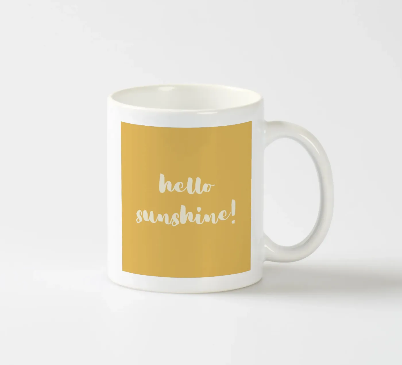 hello sunshine ceramic mug by Sabrina Ziegenhorn